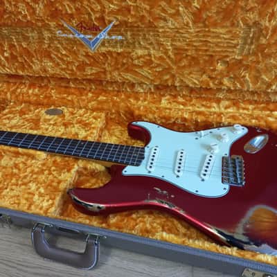 NAMM LTD Fender Custom Shop '62 Stratocaster Heavy Relic with Slab Board image 3