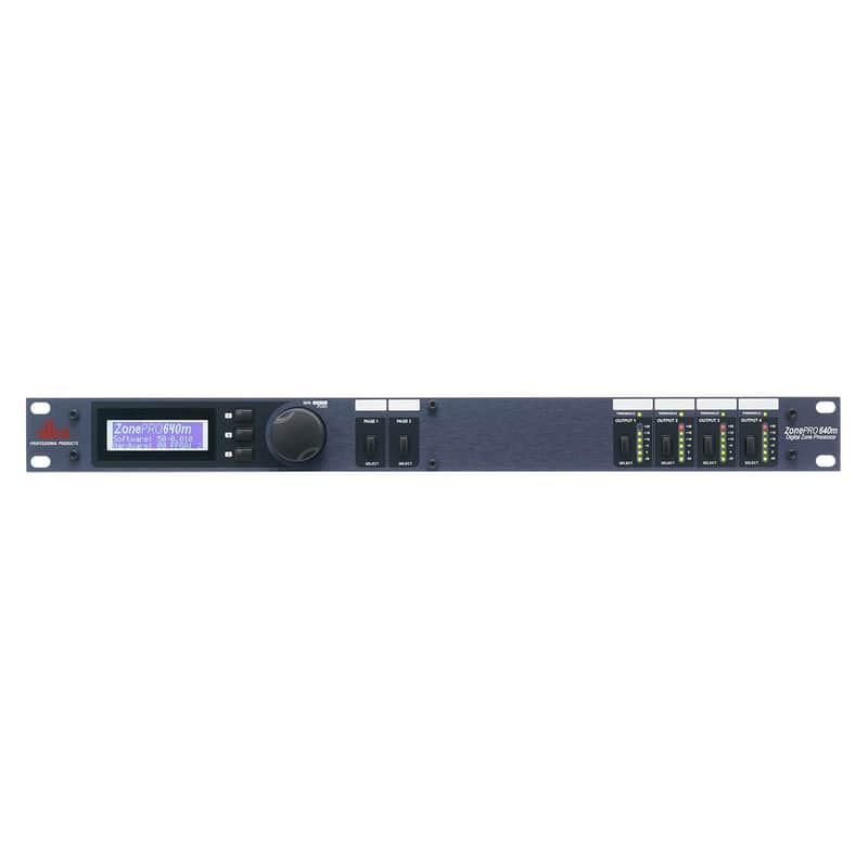 DBX ZonePro 640m | 6x4 Digital Zone Processor image 1