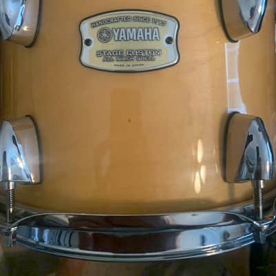 Five (5) Piece Yamaha Stage Custom Birch Drum Kit – Natural Wood Finish image 2