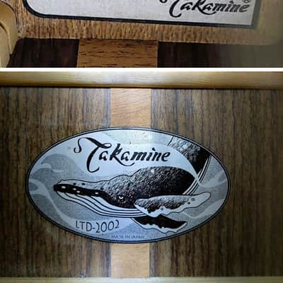 Lefty Left Handed Takamine LTD Whales Limited Edition 2002 Natural - Ultra Rare Save the Whales image 8