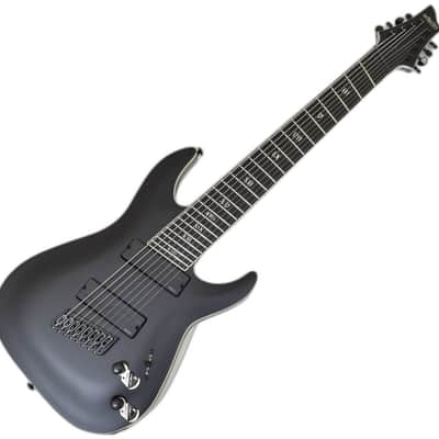 Schecter C-8 Multiscale SLS Elite Evil Twin Guitar image 1