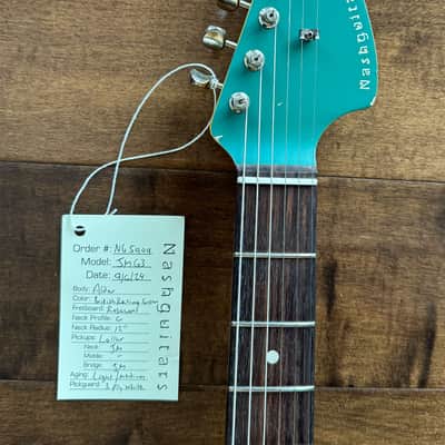 Nash Guitars Model JM-63 British Racing Green Lollar Pickups Rosewood Neck NG5909 image 8