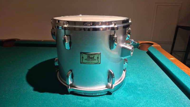 Pearl Masters Studio BRX 12" Rack Tom Platinum Mist #151 w/ Tom Arm image 1