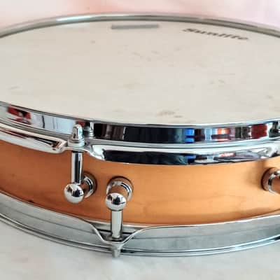 UNMARKED CUSTOM PICCOLO SNARE DRUM - NATURAL SATIN image 3