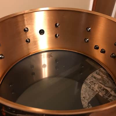 Mapex Black Panther Phosphor Bronze precious metal series snare drum 6.5 X 14 image 12