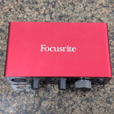 Focusrite Scarlett Solo 3rd Gen USB Audio Interface 2019 - Present - Red / Black Bild 2