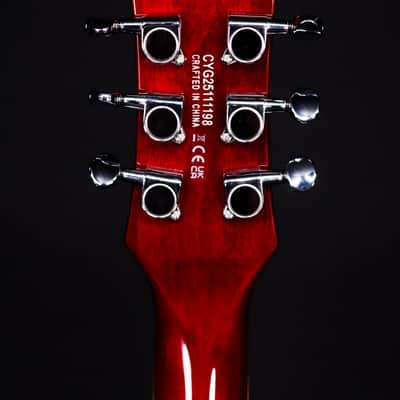 Gretsch G5230T Electromatic Jet FT Single-Cut with Bigsby, Black Walnut FB, Black image 10