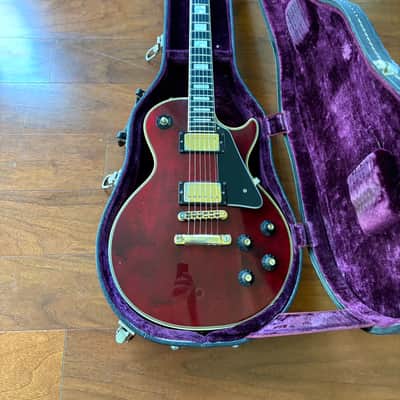 Gibson Les Paul Custom 1976 - Wine Red image 5