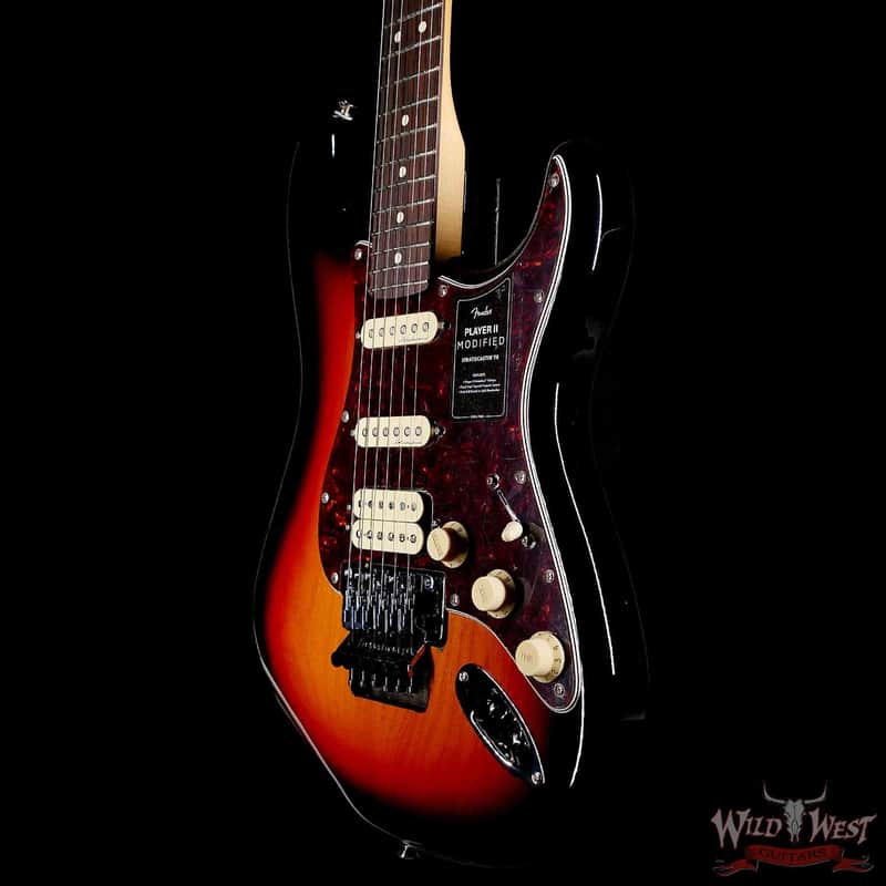 Fender Player II Modified Stratocaster HSS Floyd Rose Rosewood Fingerboard 3-Color Sunburst 8.55 LBS image 1
