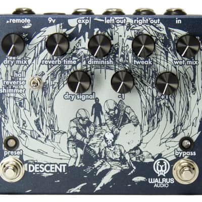Walrus Audio Descent Reverb / Octave Machine 2015 - Present - Blue image 1