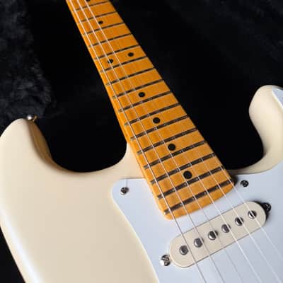 Fender Lincoln Brewster Stratocaster, Maple - Olympic Pearl image 5