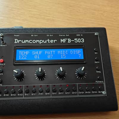 MFB 503 Drumcomputer  2000s - Black image 9