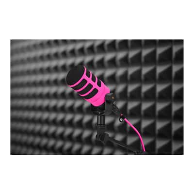 Rode WS14 Deluxe Pop Filter for PodMic (Pink) image 3