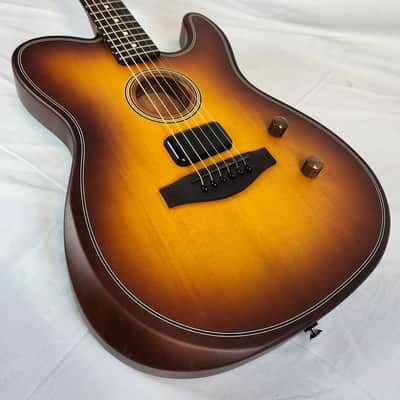 Fender Acoustasonic Standard Telecaster, Honey Burst image 7
