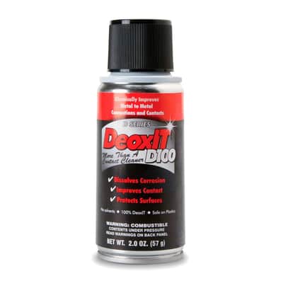 HOSA D5S-6 CAIG DeoxIT Contact Cleaner 5% Spray (5 oz) image 3