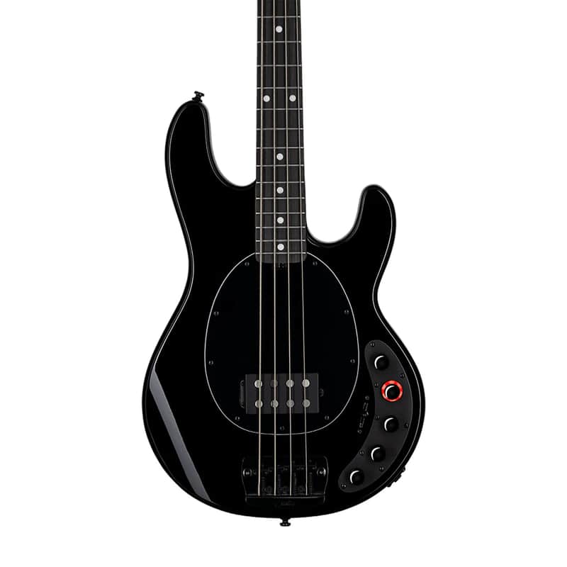 DarkRay Sterling by MUSICMAN スティングレイ Sterling By Music Man DarkRay Electric Bass Guitar - Black with
