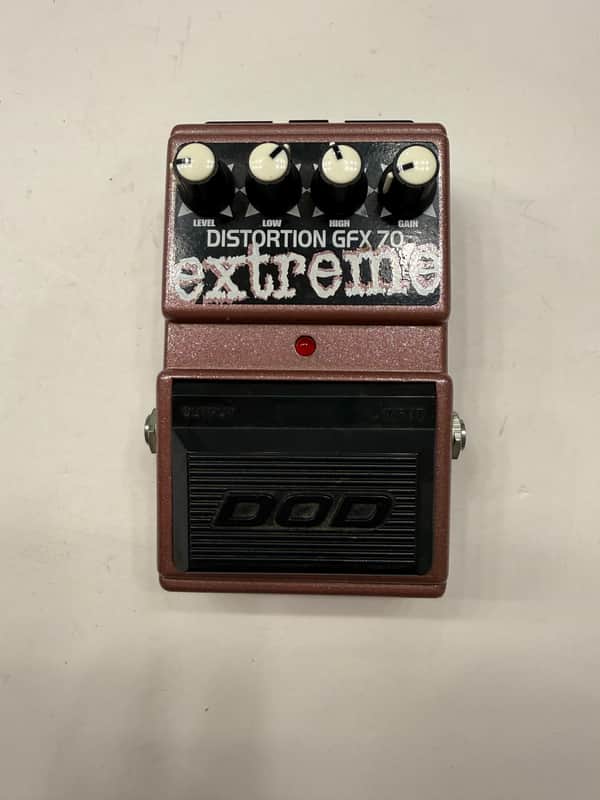 DOD Digitech GFX70 Distortion Extreme Metal X Corrosion Guitar Effect Pedal image 1