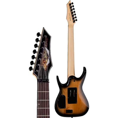 Dean Exile Select 7-String Electric Guitar Regular Natural Black Burst image 4
