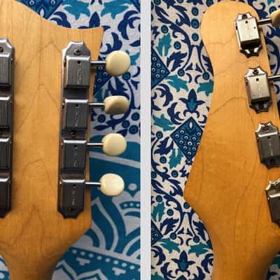 Vintage Carvin Double-neck Bass/Mandolin -A Supersonic Sixties Space Race with George & Jane Jetson image 8