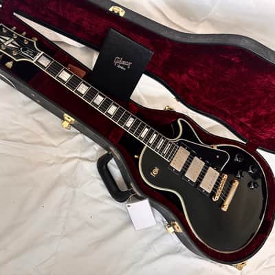 Gibson Custom Shop 1957 Les Paul Custom Reissue R7 – Jimmy Page - Upgrades – 2011/2012 - “Black Beauty” VOS Aged Hardware image 2