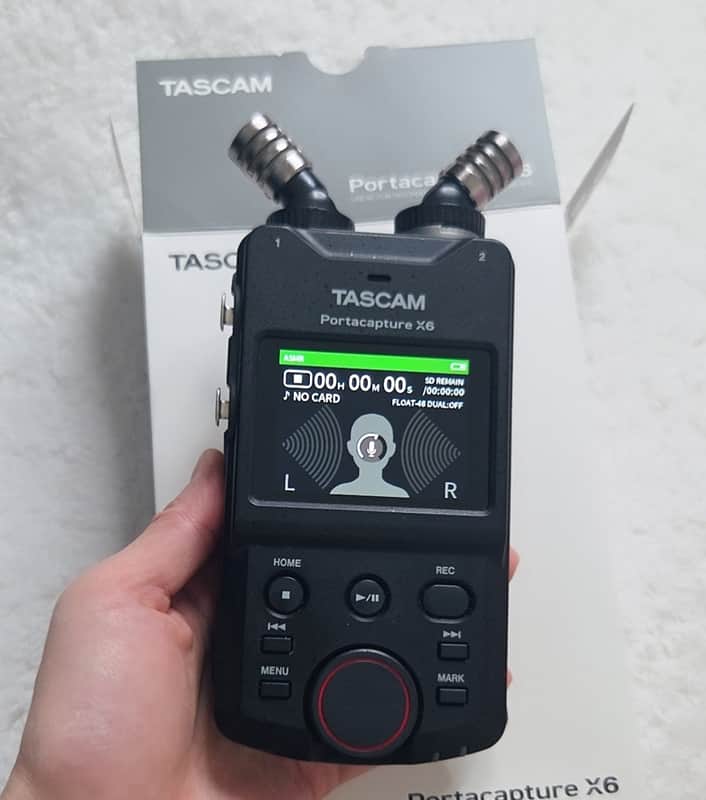 TASCAM (Never really used it) Tascam Portacapture X6 32-Bit Portable Audio Recorder 2025 image 1
