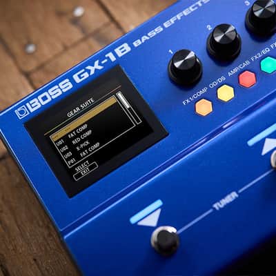 NEW Boss GX-1B Bass Effects Processor - Blue, In Stock and Ships Ultra Fast! image 6