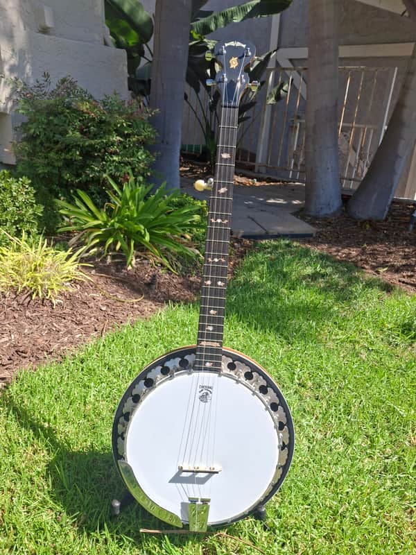 Deering USA Boston 5-String 11" Resonator Banjo w/Hard Case image 1