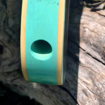 Custom Tele Body, Aged, Nitro , Alder , sea foam green image 10