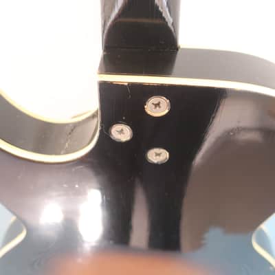 Vintage 1960s Kay Speed Demon 3 PU Sunburst Guitar Very Clean Rare Kluson Tuners Silvertone Harmony image 10