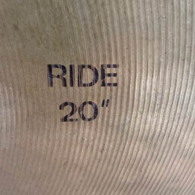 Paiste 404 20" Ride Cymbal – Used – Good Condition image 3