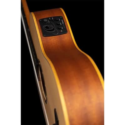 Ortega RCE125L SN NT Small Neck Thinline Natural Lefthand - Lefthand Classical Guitar image 9