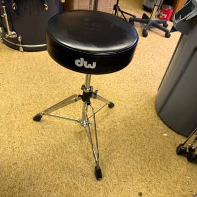 Drum Workshop DW 3000 Series Drum Throne - Double Braced - Round Top image 7