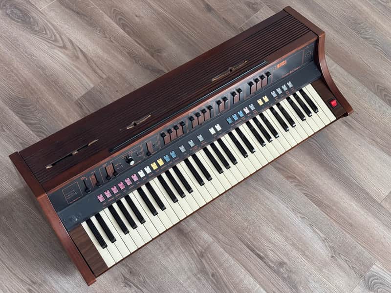 Farfisa Soundmaker 61-Key String Synthesizer 1979 - 1981 - Natural / Black image 1