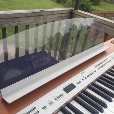 Yamaha P-120 Digital Professional stage piano with sheet music stand, X-brace stand, sustain, ac image 7