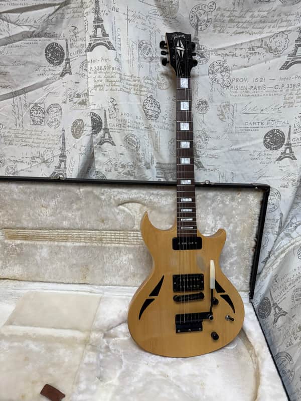 2013 Gibson Nighthawk Series N-225 Natural Finish 8 lbs Original Case RARE!! image 1