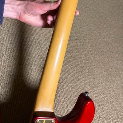Valley Arts California Pro 90's Electric Guitar S-Shaped Red image 12