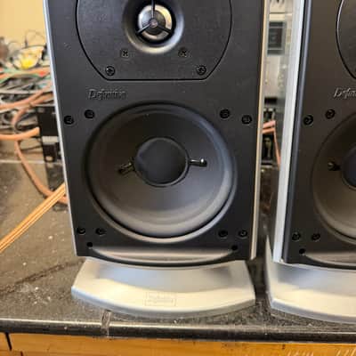 Definitive Technology ProCinema ProMonitor 100 MKII Speakers w/ Stands; Tested SEE VIDEO image 2