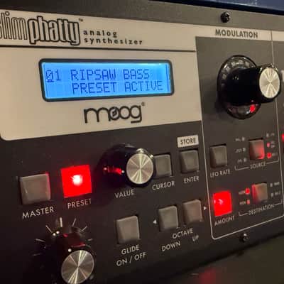 Moog Slim Phatty 2010s - Black w/original box