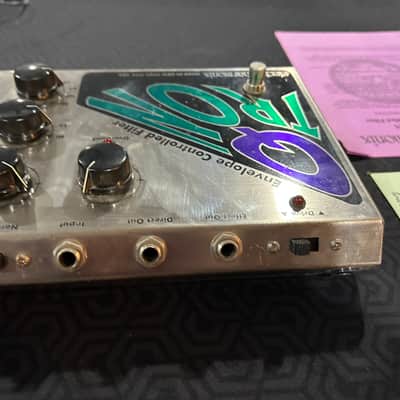 Immagine Electro-Harmonix Q-Tron Envelope Filter 1990s - Silver / Black / Teal - 5