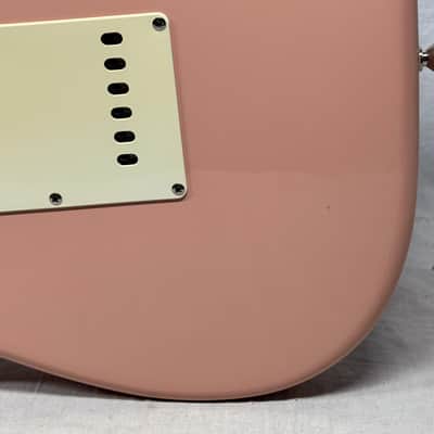 Fender ST-54 st54 1954 Reissue Stratocaster Guitar - MIJ Made In Japan 1996 - 1997 - Shell Pink / Maple neck image 15
