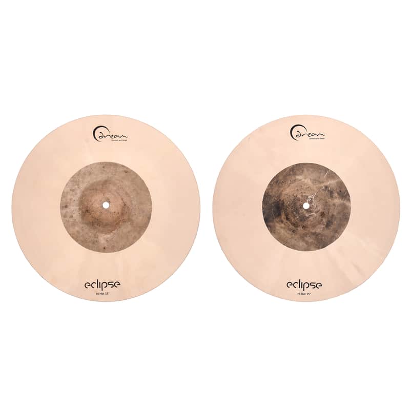 Dream Cymbals 15" Eclipse Series Hi-Hat Cymbals (Pair) image 1