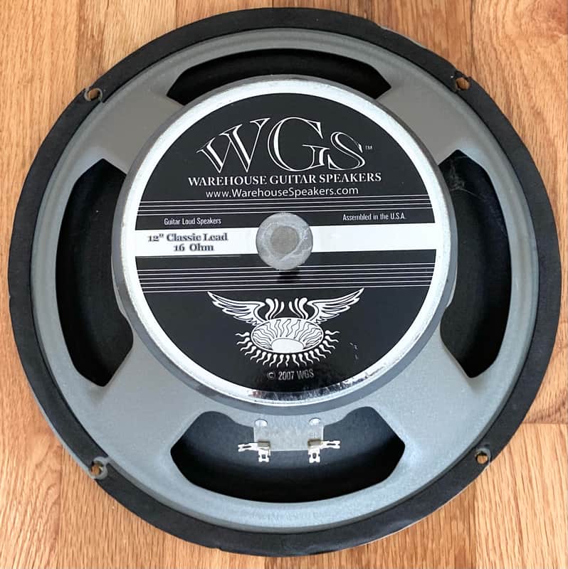 WGS Classic British Lead 80W 16 Ohm 12" Guitar Speaker image 1