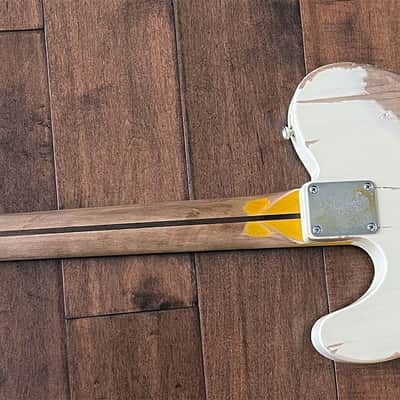 Nash Guitars Model T-52 Aged Mary Kay White Nitro Maple Neck VSN126 image 9