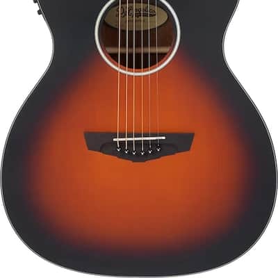 D'Angelico Premier Tammany LS Acoustic-electric Guitar - Satin Vintage Sunburst image 1