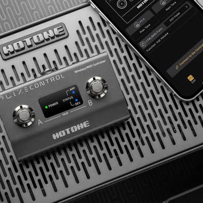 Hotone EC-2 Pulze Control Wireless Bluetooth MIDI Foot Controller - 2-Footswitch Programmable Guitar Pedal with Mobile App (Price includes the import duty to US buyer) image 10