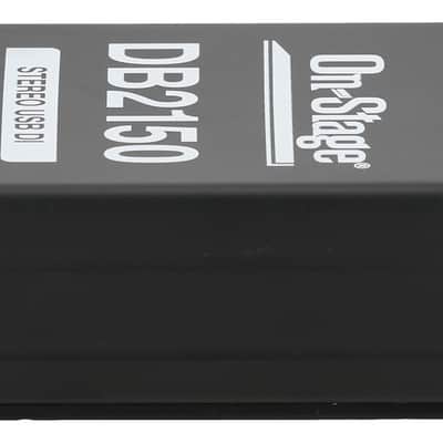 On-Stage DB2150 Passive USB DI Box w/3.5 mm Headphone Output image 4