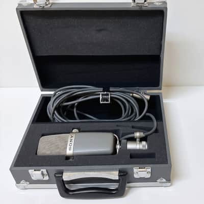 Sony C-38B Condenser Microphone 1970s - 1980s - Blue image 2