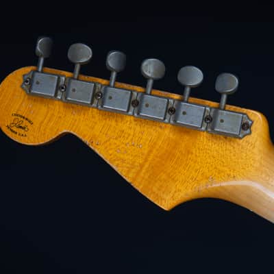 Fender Jason Smith Masterbuilt 1956 Stratocaster Ultimate Retro Floyd 2012 - Black image 5