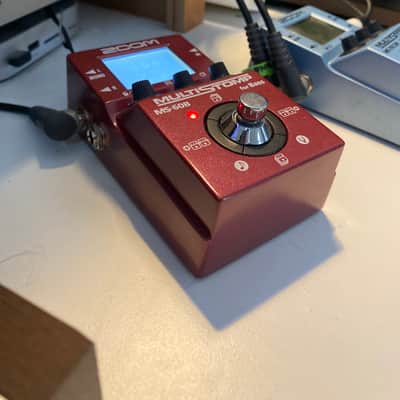 Zoom MS-60B MultiStomp 2013 - 2016 - Red image 3