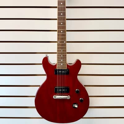 Gibson LP100 Les Paul Special Double Cut 2015 Heritage Cherry with Deluxe Case - Pre Owned image 3